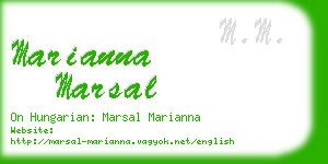 marianna marsal business card